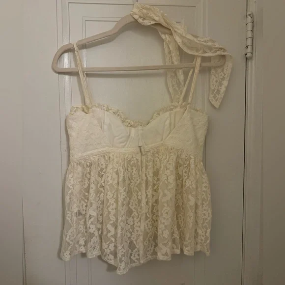 Revolve LPA Chloe top in Snow White
